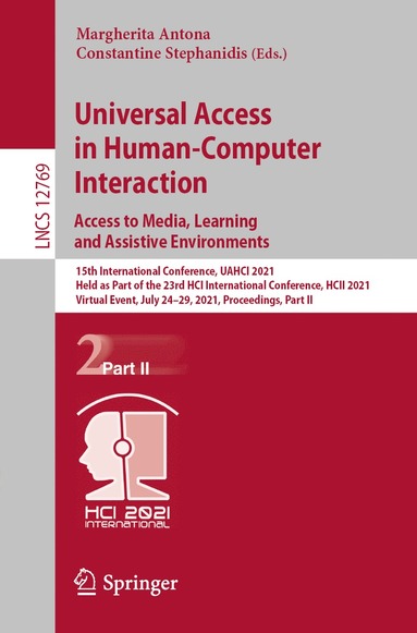 bokomslag Universal Access in Human-Computer Interaction. Access to Media, Learning and Assistive Environments