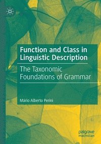 bokomslag Function and Class in Linguistic Description