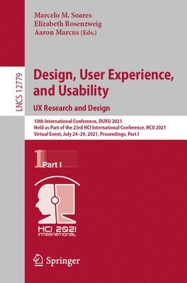 Design, User Experience, and Usability:  UX Research and Design 1