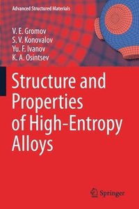bokomslag Structure and Properties of High-Entropy Alloys
