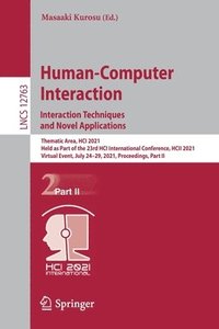 bokomslag Human-Computer Interaction. Interaction Techniques and Novel Applications