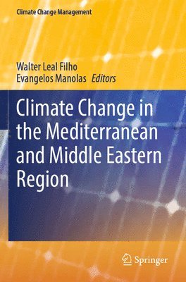 Walter Leal Filho, Evangelos Manolas - Climate Change in the Mediterranean and Middle Eastern Region, Häftad