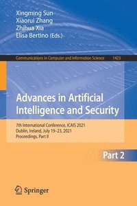 bokomslag Advances in Artificial Intelligence and Security