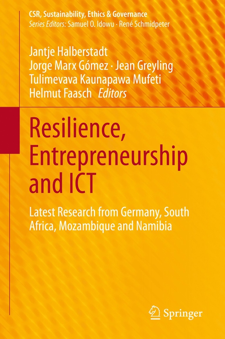 Jantje Halberstadt, Jorge Marx Gómez, Jean Greyling, Tulimevava Kaunapawa Mufeti, Helmut Faasch, Jorge Marx Gomez - Resilience, Entrepreneurship and ICT, Inbunden