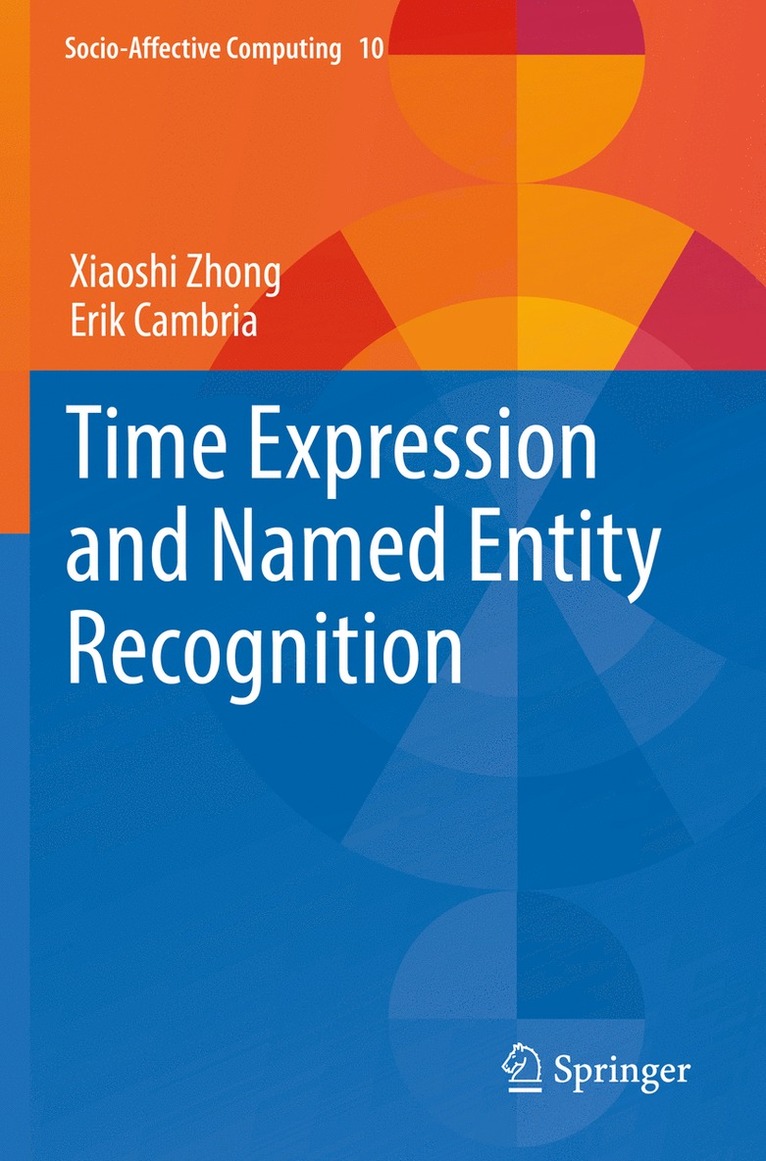 Xiaoshi Zhong, Erik Cambria - Time Expression and Named Entity Recognition, Häftad