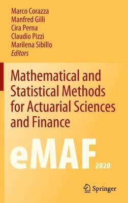 bokomslag Mathematical and Statistical Methods for Actuarial Sciences and Finance