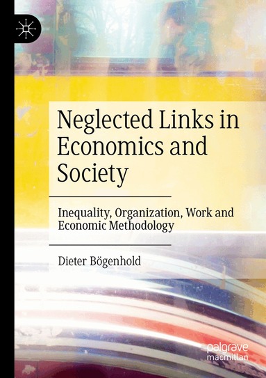 Dieter Bögenhold - Neglected Links in Economics and Society, Häftad