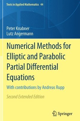 bokomslag Numerical Methods for Elliptic and Parabolic Partial Differential Equations