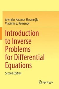 bokomslag Introduction to Inverse Problems for Differential Equations