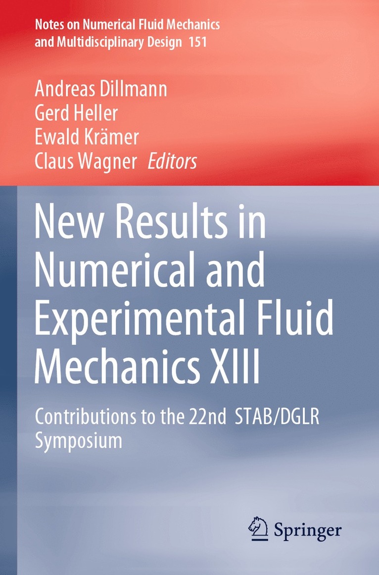 New Results in Numerical and Experimental Fluid Mechanics XIII 1