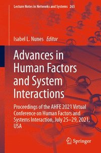 bokomslag Advances in Human Factors and System Interactions