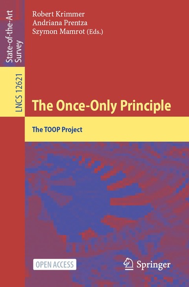 Robert Krimmer, Andriana Prentza, Szymon Mamrot - Once-Only Principle, Häftad