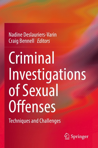 bokomslag Criminal Investigations of Sexual Offenses