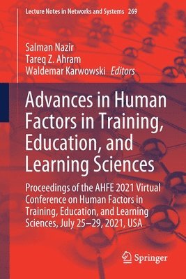 bokomslag Advances in Human Factors in Training, Education, and Learning Sciences