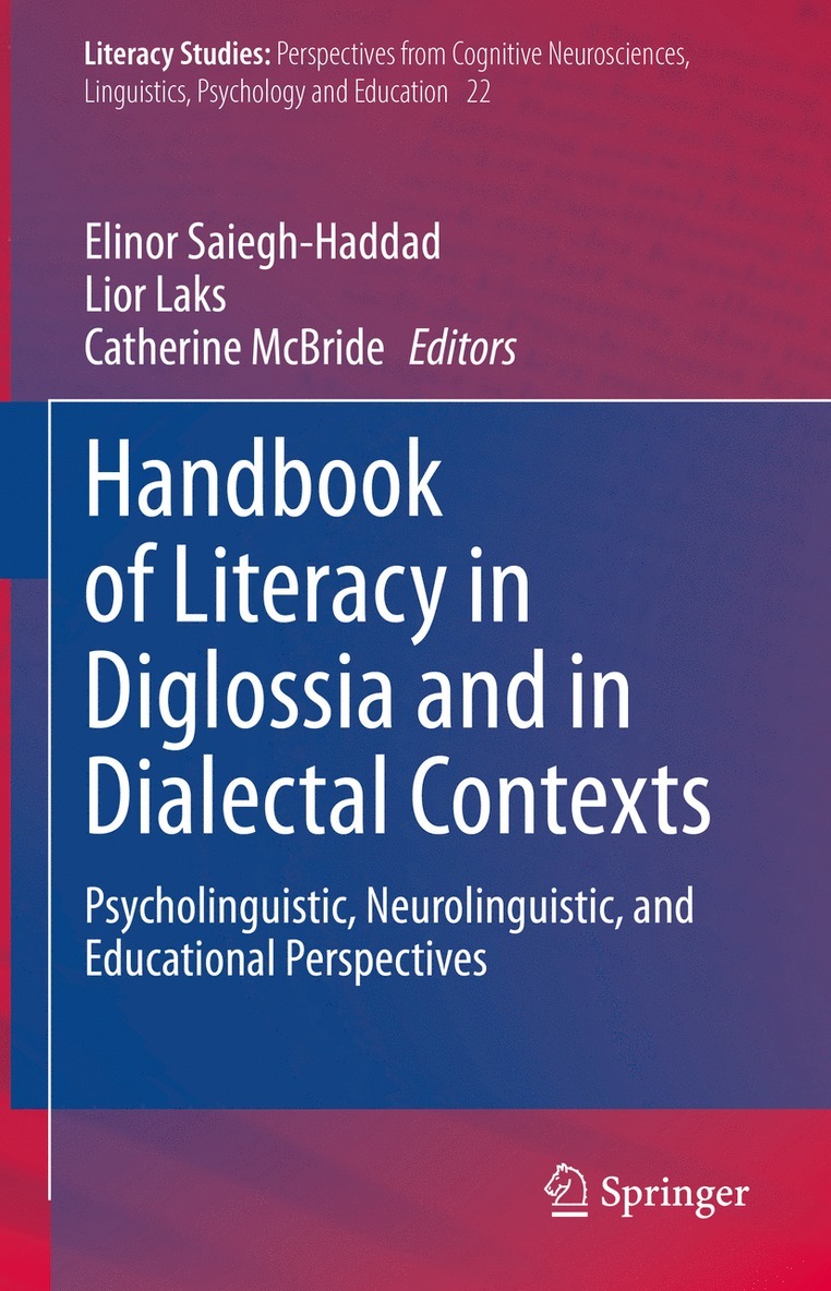 Handbook of Literacy in Diglossia and in Dialectal Contexts 1