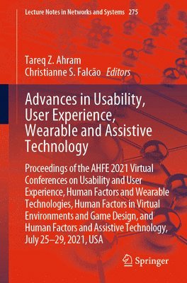 Advances in Usability, User Experience, Wearable and Assistive Technology 1