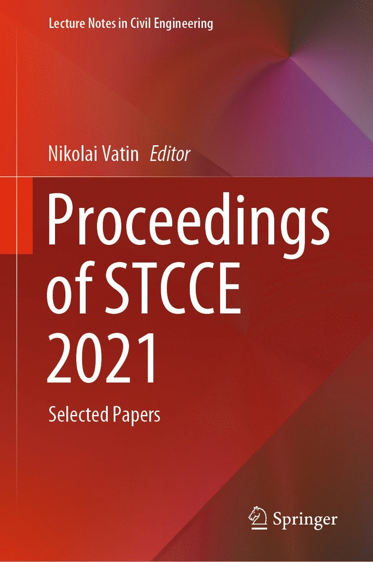 Nikolai Vatin - Proceedings of STCCE 2021, Inbunden
