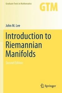bokomslag Introduction to Riemannian Manifolds