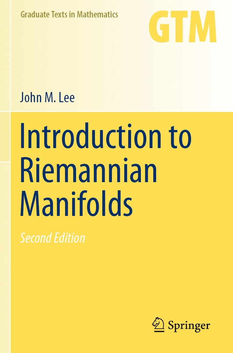 Introduction to Riemannian Manifolds 1