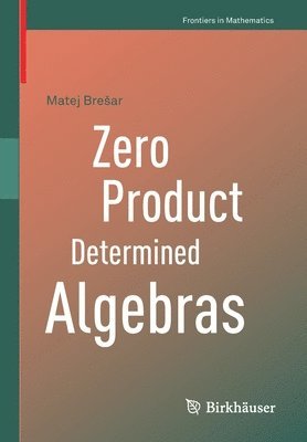 Zero Product Determined Algebras 1