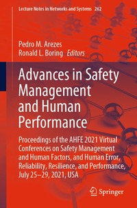 bokomslag Advances in Safety Management and Human Performance