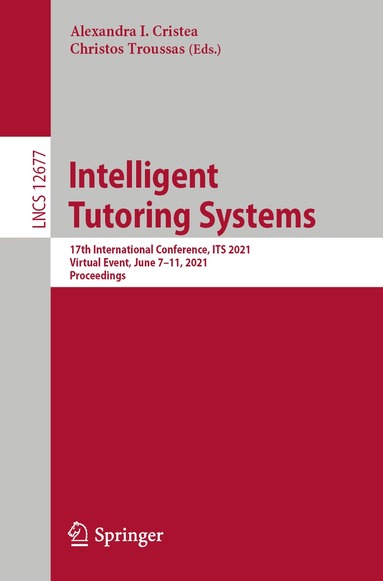 Alexandra I. Cristea, Christos Troussas - Intelligent Tutoring Systems, Häftad