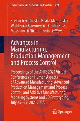 bokomslag Advances in Manufacturing, Production Management and Process Control