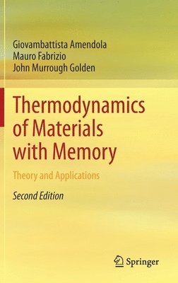 bokomslag Thermodynamics of Materials with Memory