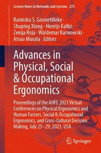 bokomslag Advances in Physical, Social & Occupational Ergonomics