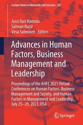 bokomslag Advances in Human Factors, Business Management and Leadership