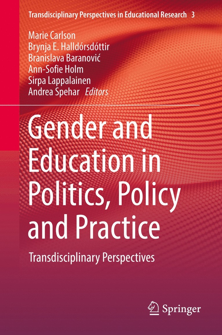 Gender and Education in Politics, Policy and Practice