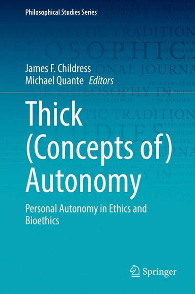 bokomslag Thick (Concepts of) Autonomy