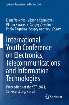 bokomslag International Youth Conference on Electronics, Telecommunications and Information Technologies