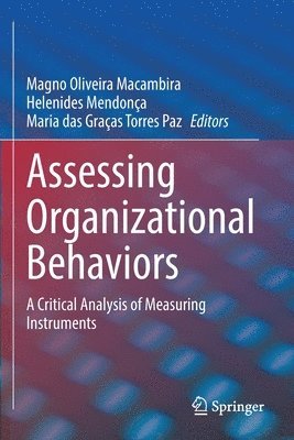 Assessing Organizational Behaviors 1