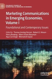 bokomslag Marketing Communications in Emerging Economies, Volume I