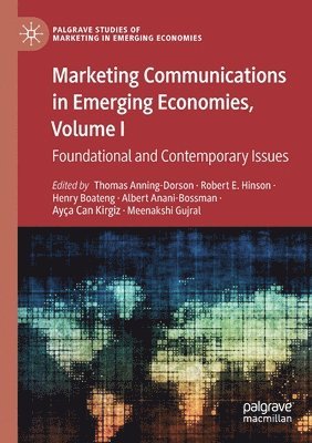 Marketing Communications in Emerging Economies, Volume I 1