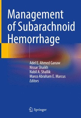 bokomslag Management of Subarachnoid Hemorrhage