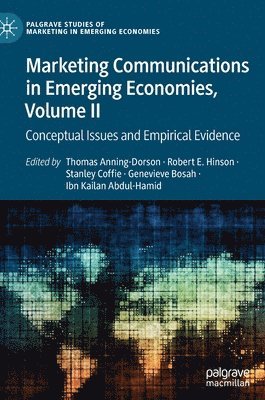 bokomslag Marketing Communications in Emerging Economies, Volume II