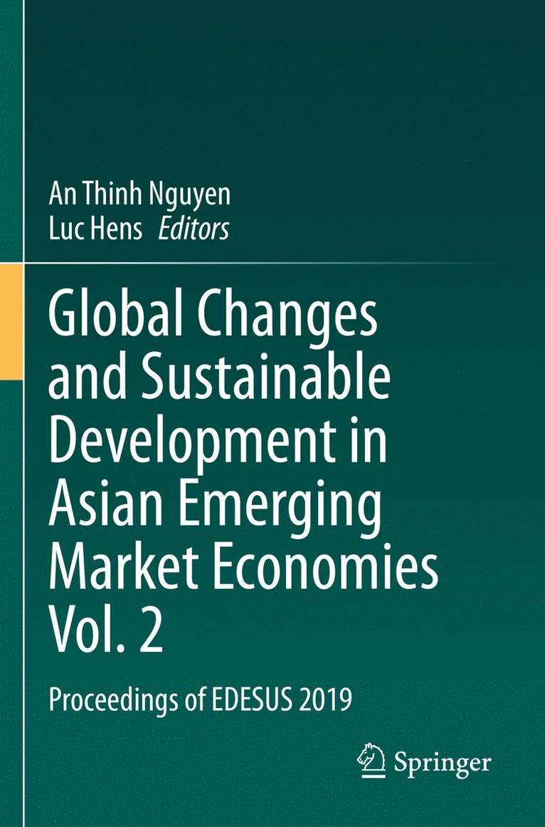 An Thinh Nguyen, Luc Hens - Global Changes and Sustainable Development in Asian Emerging Market Economies Vol. 2, Häftad