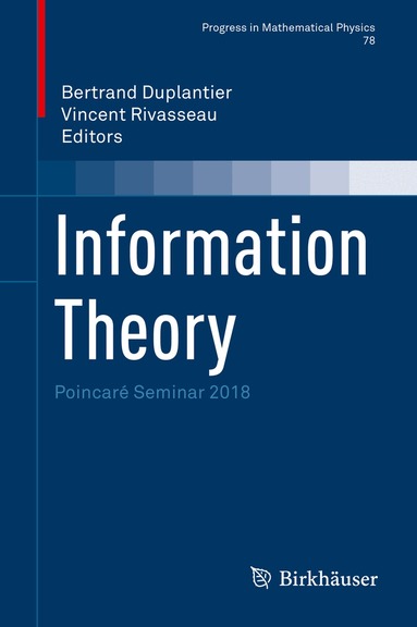 Bertrand Duplantier, Vincent Rivasseau - Information Theory, Inbunden