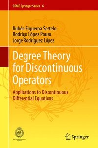 bokomslag Degree Theory for Discontinuous Operators