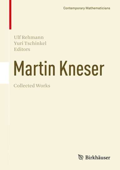 bokomslag Martin Kneser Collected Works