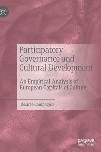 bokomslag Participatory Governance and Cultural Development