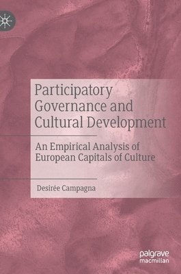 bokomslag Participatory Governance and Cultural Development