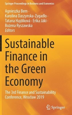 bokomslag Sustainable Finance in the Green Economy