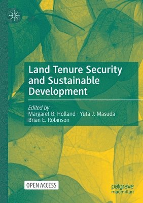 Margaret B Holland, Yuta J Masuda, Brian E Robinson, Margaret B. Holland, Yuta J. Masuda - Land Tenure Security and Sustainable Development, Häftad