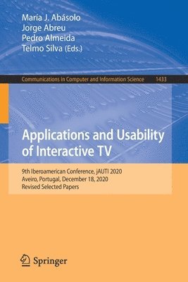 Applications and Usability of Interactive TV 1