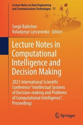 Lecture Notes in Computational Intelligence and Decision Making 1