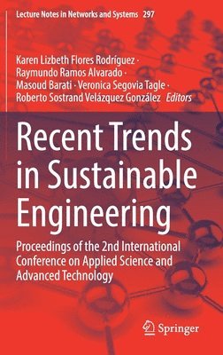 bokomslag Recent Trends in Sustainable Engineering