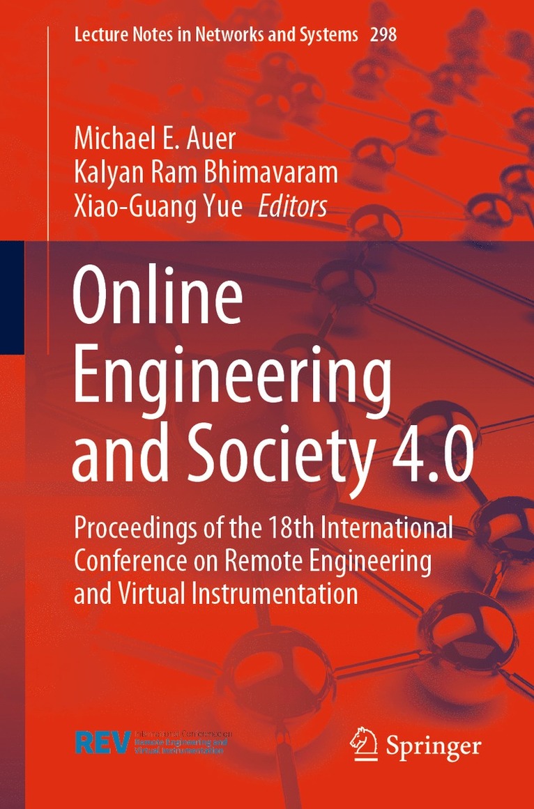 Michael E. Auer, Kalyan Ram Bhimavaram, Xiao-Guang Yue - Online Engineering and Society 4.0, Häftad